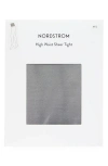 Nordstrom High Waist Sheer Tights In Black