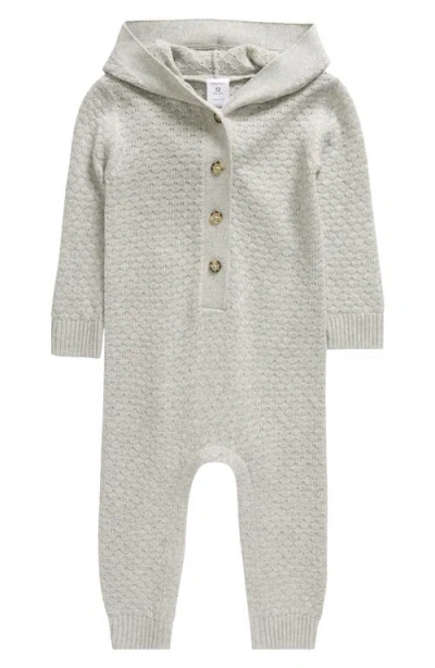 Nordstrom Hooded Pointelle Sweater Romper