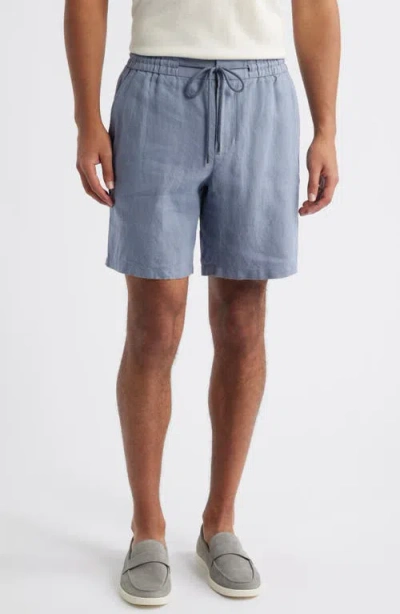 Nordstrom Hybrid City Flat Front Linen Shorts