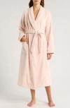Nordstrom Hydro Cotton Terry Robe In Pink Peony Bud