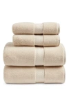 Nordstrom Hydrocotton 4-piece Bath Essentials Set In Beige Oatmeal