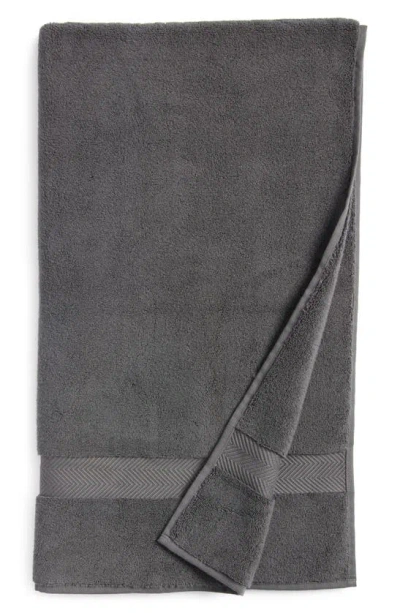 Nordstrom Hydrocotton Bath Towel In Grey Onxy