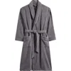Nordstrom Plush Jacquard Robe In Grey Tornado