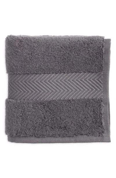 Nordstrom Hydrocotton Washcloth In Grey Onxy