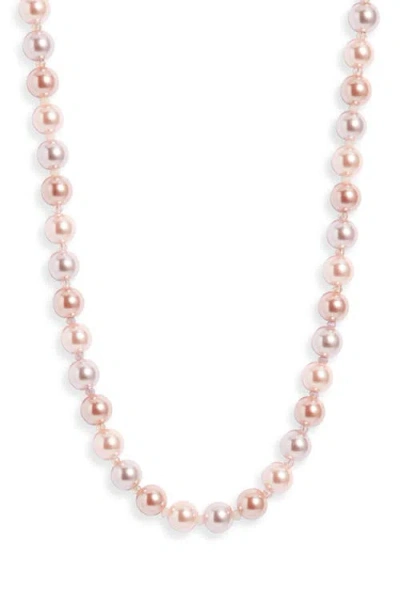 Nordstrom Imitation Pearl & Glass Bead Necklace