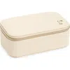 Nordstrom Initial Rectangular Jewelry Box In R- Cream- Gold