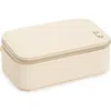 Nordstrom Initial Rectangular Jewelry Box In T- Cream- Gold