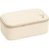 Nordstrom Initial Rectangular Jewelry Box In Y- Cream- Gold