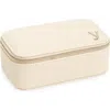 Nordstrom Initial Rectangular Jewelry Box In Y- Cream- Gold