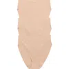 Nordstrom Invisible Edge Assorted 3-pack High Cut Briefs In Tan Warm