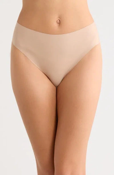 Nordstrom Invisible Edge Briefs In Tan Warm