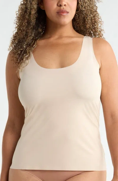 Nordstrom Invisible Edge Tank In Neutral