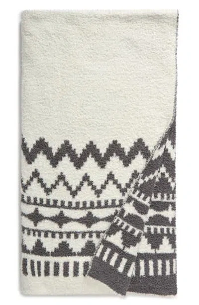 Nordstrom Jacquard Butter Throw In Gray