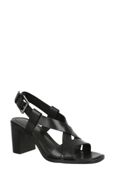 Nordstrom Kalindi Cross Strap Sandal In Black