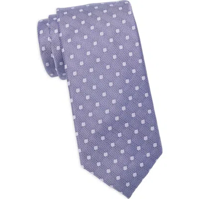 Nordstrom Kersey Neat Dot Silk Tie In Lilac
