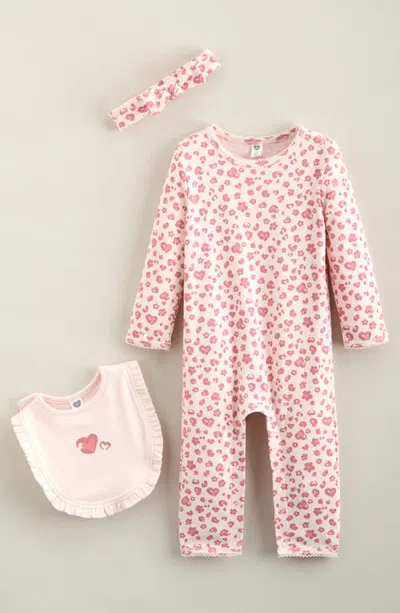 Nordstrom Kids' 3-piece Baby Gift Set In Pink