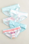 Nordstrom Kids' Assorted 5-pack Hipster Briefs In Multi