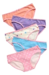 Nordstrom Kids' Assorted 5-pack Hipster Briefs In Multi