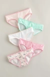 Nordstrom Kids' Assorted 5-pack Hipster Briefs In Multi