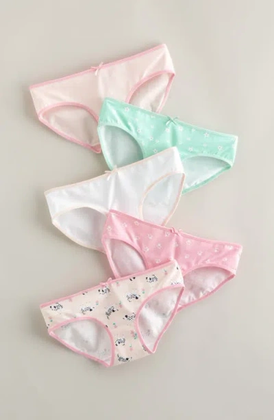 Nordstrom Kids' Assorted 5-pack Hipster Briefs In Multi