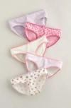 Nordstrom Kids' Assorted 5-pack Hipster Briefs In Multi