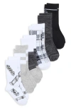 Nordstrom Kids' Assorted 6-pack Novelty Crew Socks In Multi