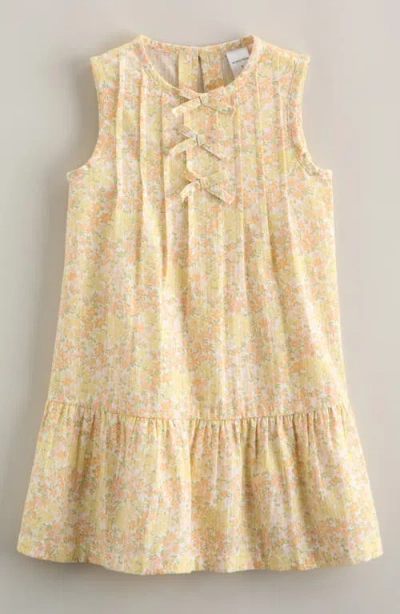 Nordstrom Kids' Bow Pintuck Dress In Multi