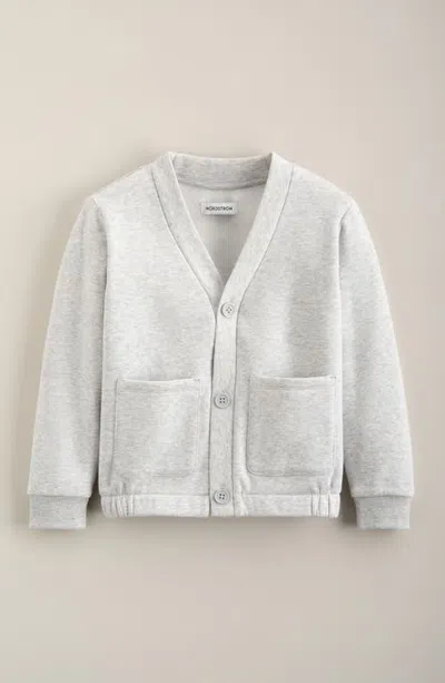 Nordstrom Kids' Cardigan In Grey Light Heather