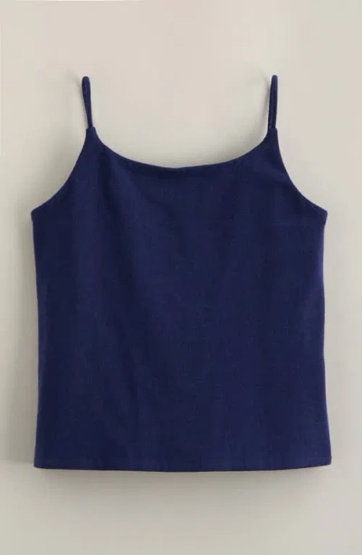 Nordstrom Kids' Core Cotton Camisole In Blue