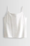 Nordstrom Kids' Core Cotton Camisole In White