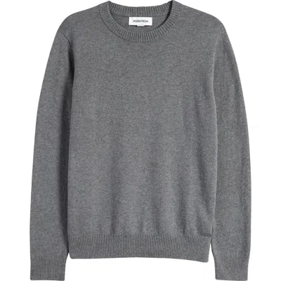 Nordstrom Kids' Cotton & Cashmere Crewneck Sweater