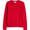 NORDSTROM NORDSTROM KIDS' COTTON & CASHMERE CREWNECK SWEATER