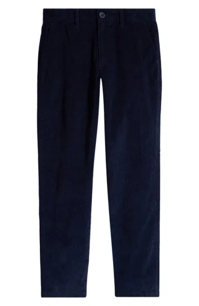 Nordstrom Kids' Cotton Corduroy Chinos In Navy Peacoat