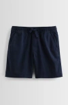 Nordstrom Kids' Essential Stretch Twill Shorts In Blue