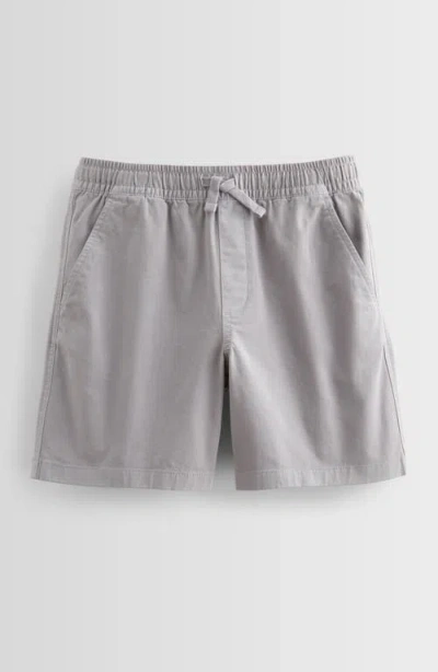 Nordstrom Kids' Essential Stretch Twill Shorts In Grey Sleet