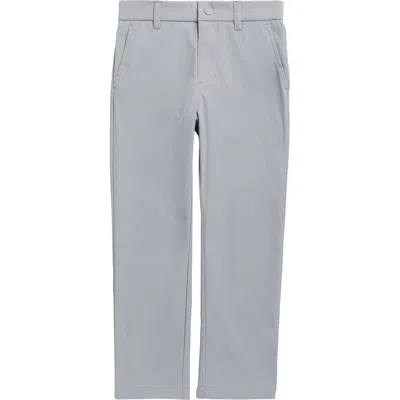Nordstrom Kids' Flat Front Twill Chinos In Blue