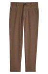 Nordstrom Kids' Heritage Houndstooth Flat Front Dress Pants In Brown- Tan Houndstooth