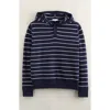 Nordstrom Kids' Hooded Henley Sweater In Blue