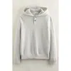 Nordstrom Kids' Hooded Henley Sweater In Gray