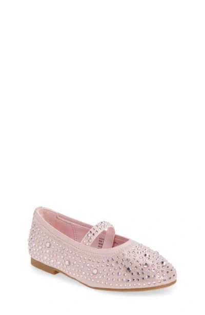Nordstrom Kids' Kyleigh Sparkle Mary Jane Flat In Pink