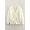 Nordstrom Kids' Oversize Cardigan In White