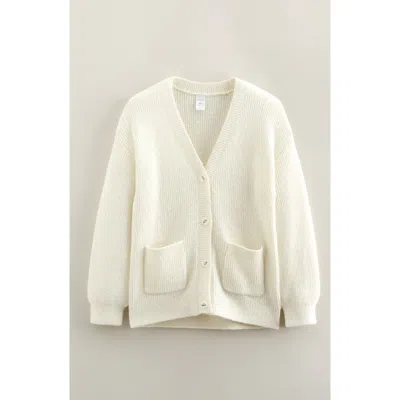 Nordstrom Kids' Oversize Cardigan In White