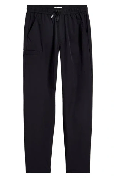 Nordstrom Kids' Performance Drawstring Pants In Black