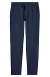 Nordstrom Kids' Performance Drawstring Pants In Navy Eclipse