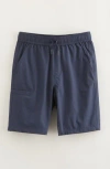 Nordstrom Kids' Performance Drawstring Shorts In Blue