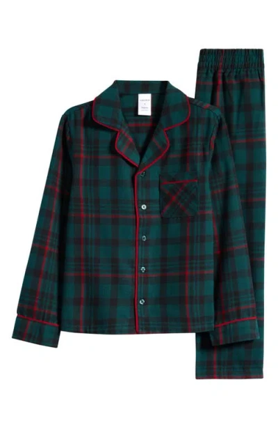 Nordstrom Kids' Plaid Flannel Pajamas In Multi