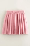 Nordstrom Kids' Pleated Sweater Skirt In Pink