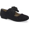 Nordstrom Kids' Posey Bow Mary Jane Flat In Black