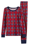 Nordstrom Kids' Print Fitted Cotton Pajamas In Multi