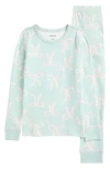 Nordstrom Kids' Print Fitted Cotton Two-piece Pajama Set